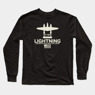 P-38 Lightning Long Sleeve T-Shirt